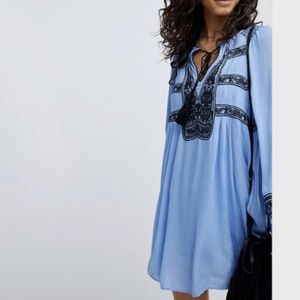 Free People Wind Willow Embroidered -medium